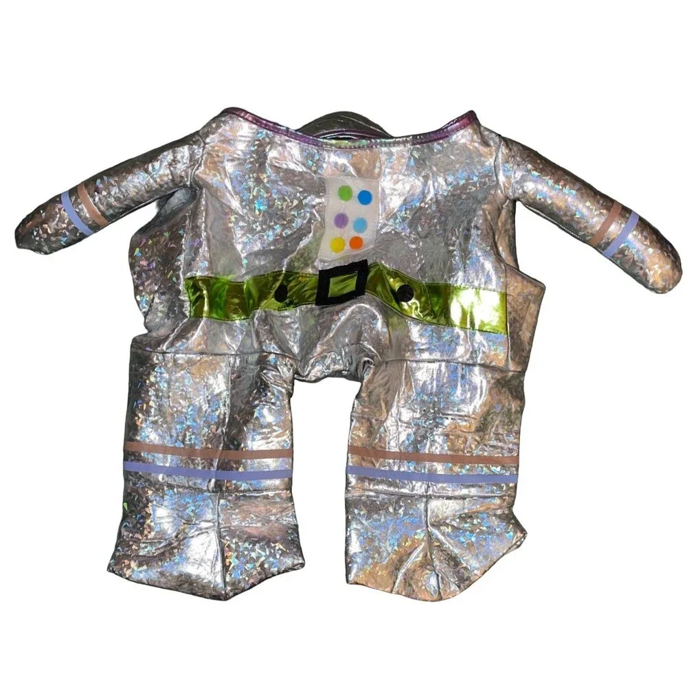 Hyde & EEK! Boutique Robot Halloween Dog Costume XL Pet Apparel Holographic